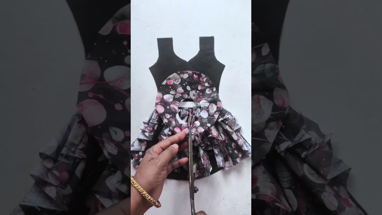 New Baby Frock 2026 ✂️ #shorts #frockdesign #babyfrock #fashion #selaidesign #sewing #top #design