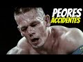 8 PEORES ACCIDENTES en WWE