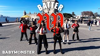 [KPOP IN PUBLIC | LISBON] BABYMONSTER (베이비몬스터) 'BATTER UP' Dance Cover by FOOTWORK | ONETAKE