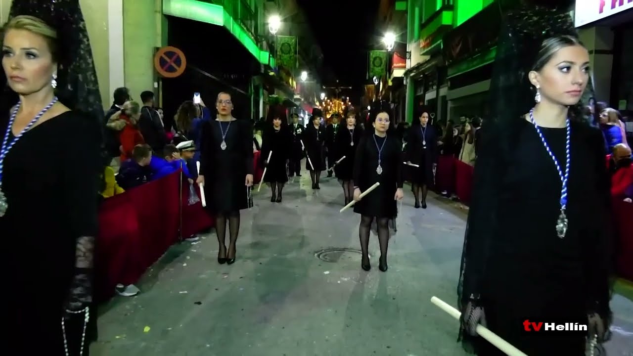 JUEVES SANTO EN HELLÍN - EDITADO -  Procesión del Silencio -4ª parte - 14 de abril de 2022