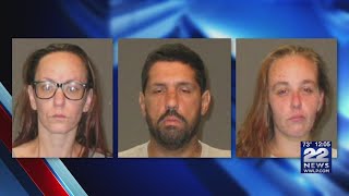 Three arrested after allegedly shoplifting in Chicopee