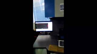 Solar cell testing / Solar Cell Sun Simulator Video