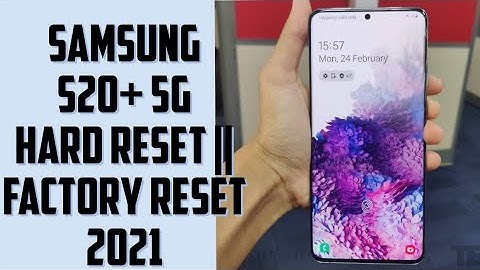 Samsung s20+ 5G hard reset 2022|| Samsung s20+ 5G  factory reset without pc