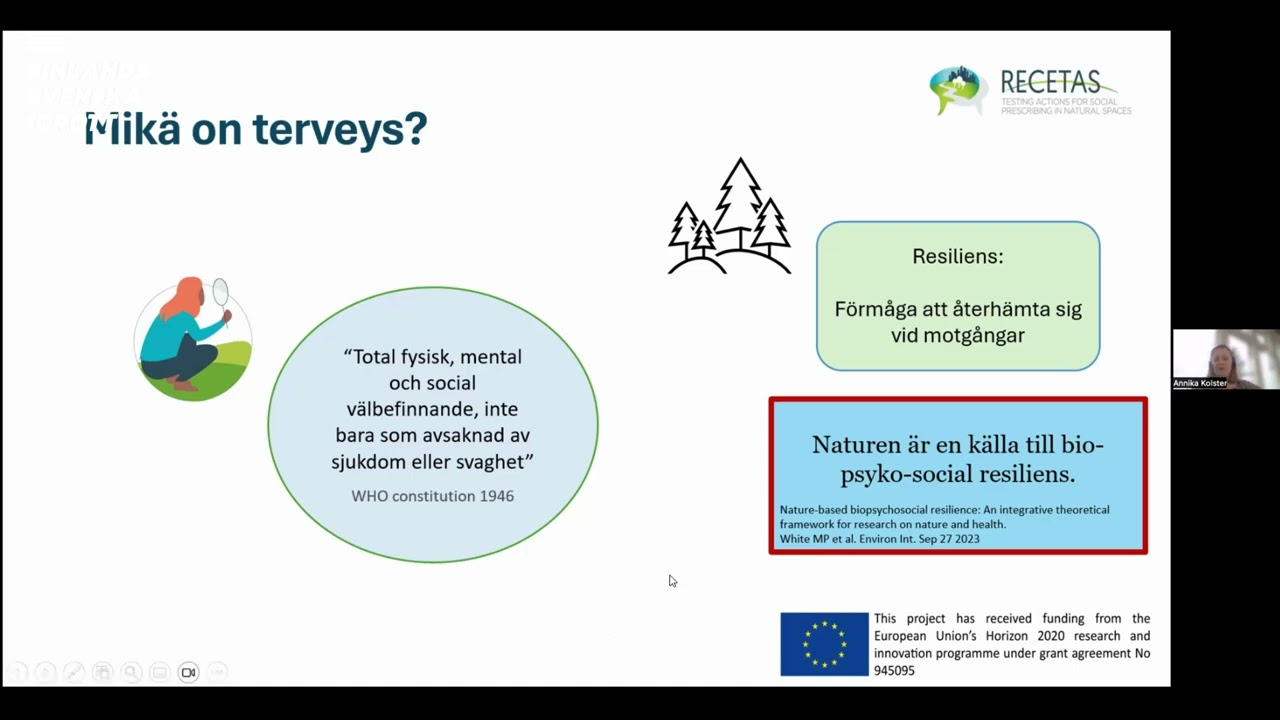 Hälsa genom naturkontakt webbinarium 3.12.2025