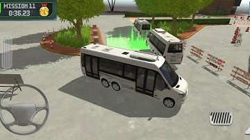 Bus Station: Learn To Drive Gameplay - Bus Driving Parking Simulator Game Android