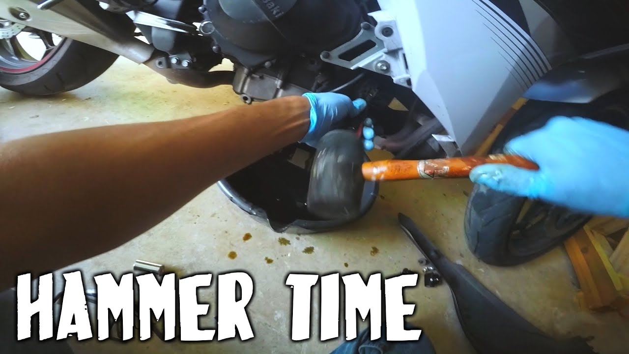 Ninja 300 Oil Change Youtube