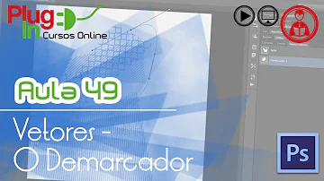 Como transformar demarcador em forma Photoshop?