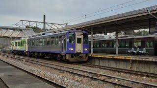 JR西日本旅客鉄道　関西本線　キハ120-301編成　発車