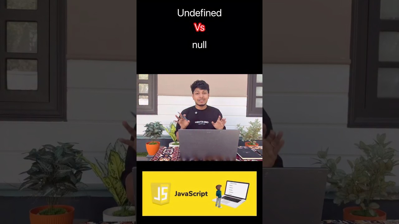 undefined vs null 💻Day-1 ❗️js-interview series 