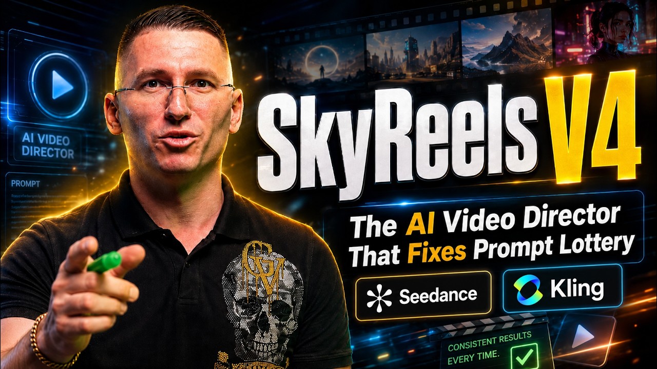 Beyond Seedance & Kling: I Tested SkyReels V4 - The AI Video Director That Fixes Prompt Lottery