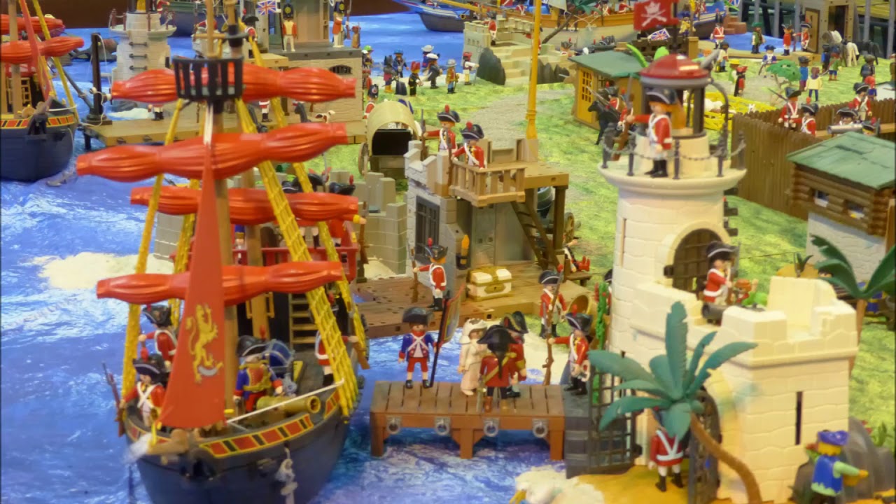 Ma ville playmobil romain - exposition playmobil - vidéo playmobil