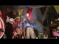 Halloween yard haunt is the clown house and the skeleton house