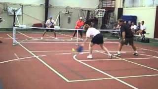 Yvonne & Jim Hackenberg vs. Jan Konn - Don McCathney; Referee Wayne LaPointe