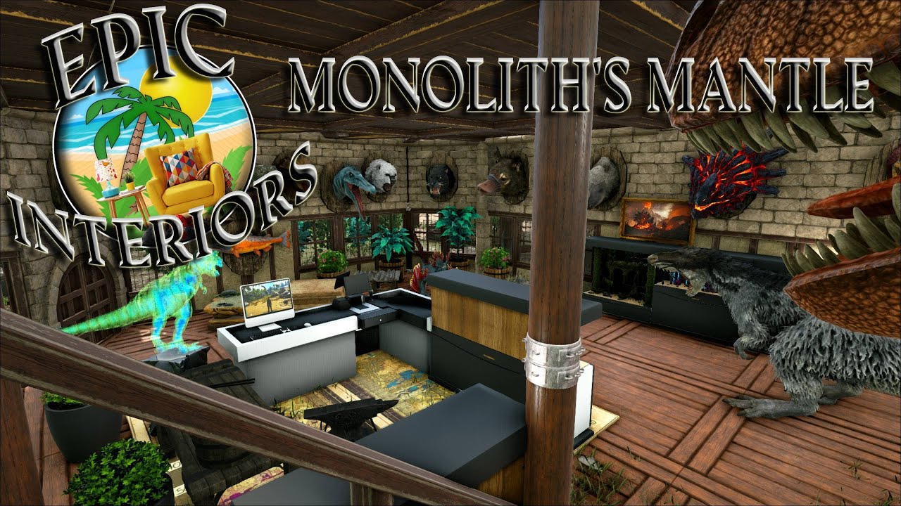 Monolith's Mantle: Epic Interiors by Ryuu #11