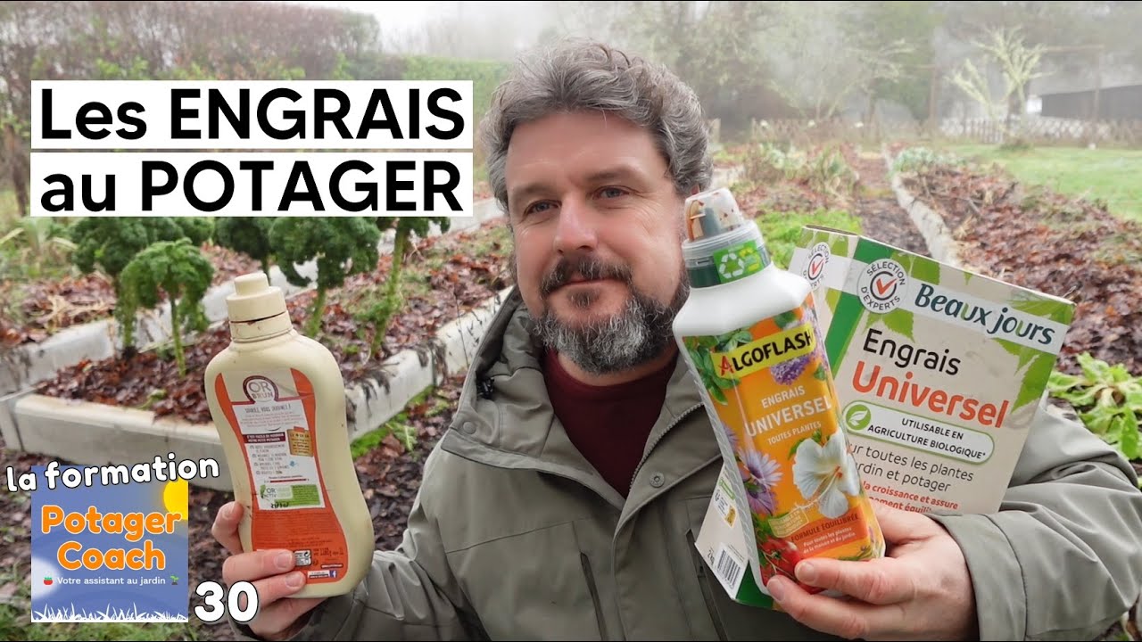 Les ENGRAIS au potager 【La formation Potager Coach - chapitre 30】