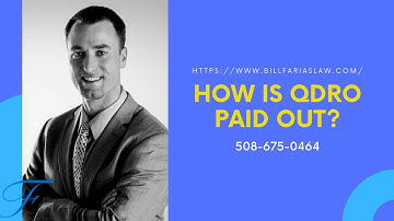 How is QDRO paid out?