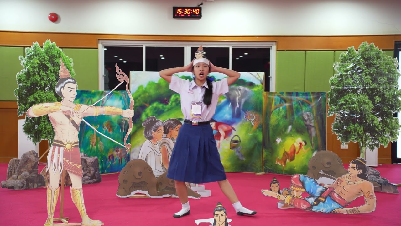 การแข่งขันเล่านิทานคุณธรรม ระดับชั้นม.ปลาย ของโรงเรียนช่องฟ้าซินเซิง วันการศึกษาเอกชนครั้งที่ 11