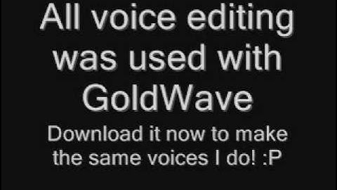 Goldwave - Audio (Voice Test)