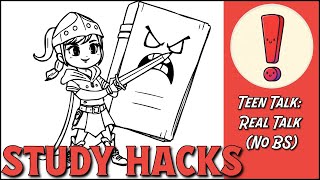 Study Hacks That ACTUALLY Work (No More Cramming!) | Teen Talk