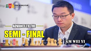 GM Wei Yi Vs. GM Arjun Erigaisi | FIDE World Cup 2025 |