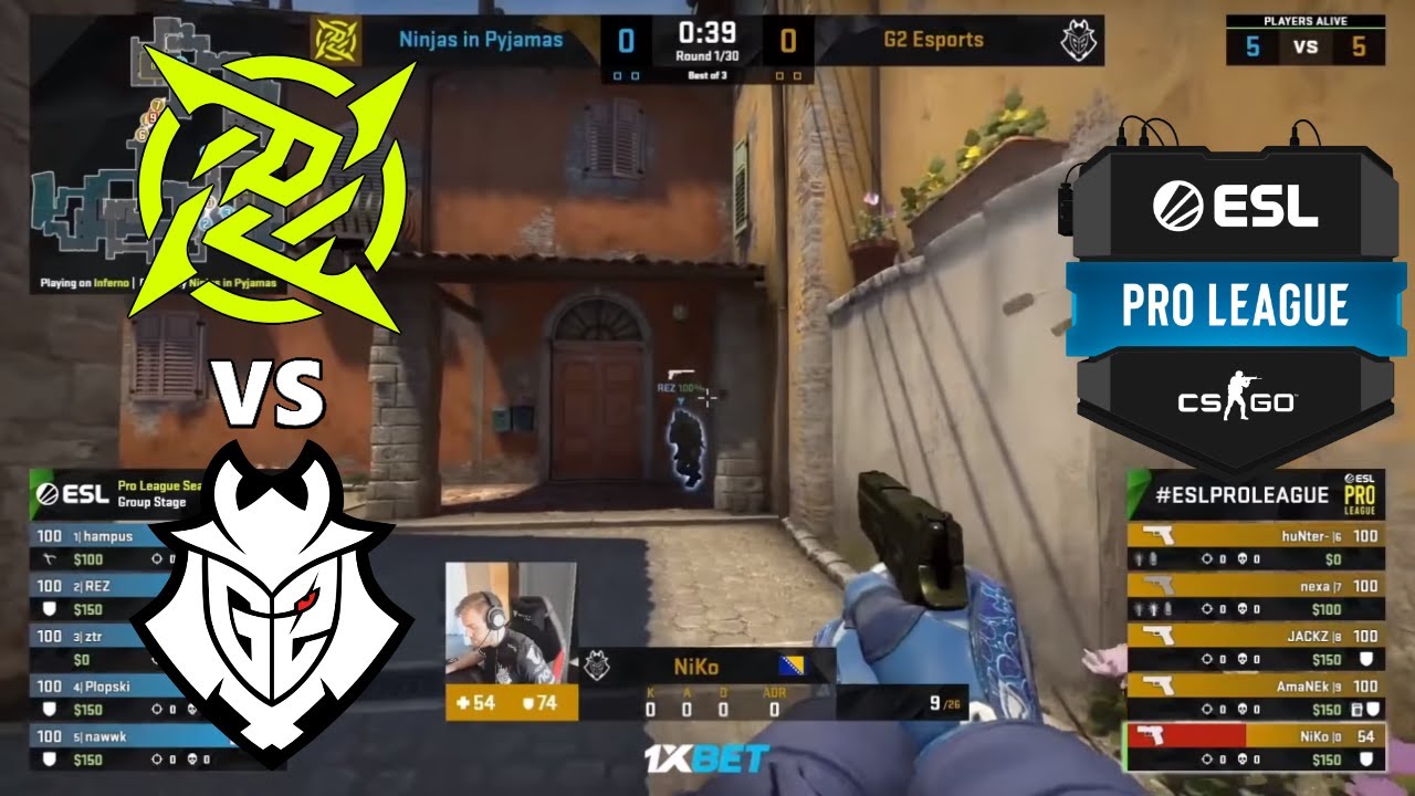 NIP vs G2 - ESL Pro League 13 - HIGHLIGHTS l CSGO