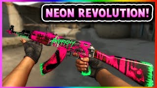 MY NEW AK 47 Neon Revolution
