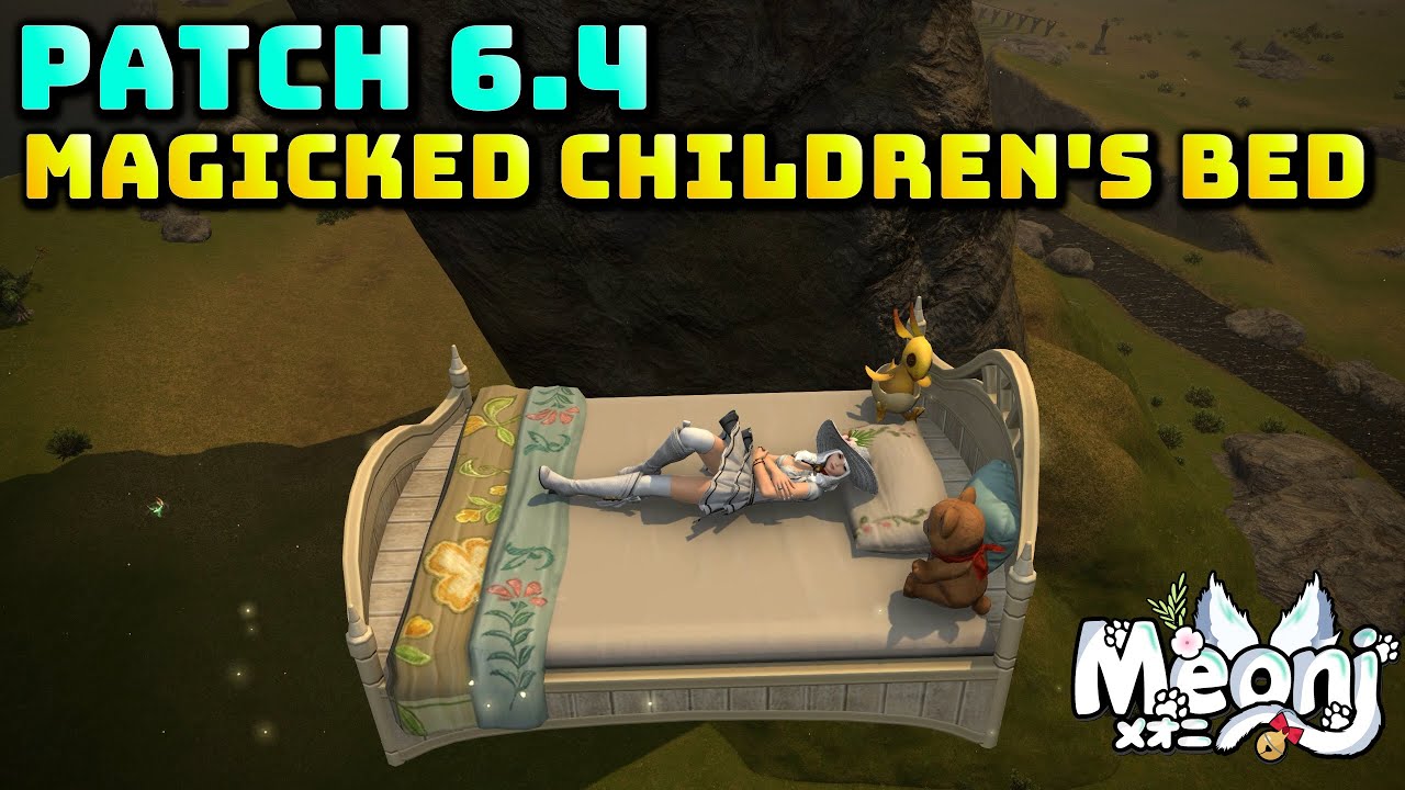 ffxiv-magicked-children-s-bed-mount-youtube