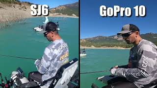 Stability GoPro10 (vs SJ6) FISHING MODE🎣😉