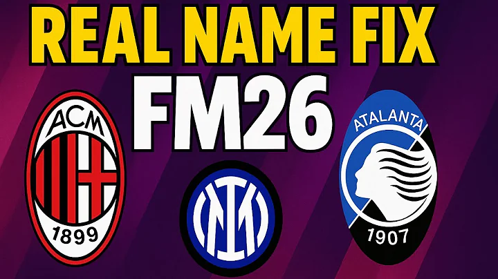How to Do the Real Name Fix in FM26 | Football Manager 2026 Tips & Tricks Tutorial