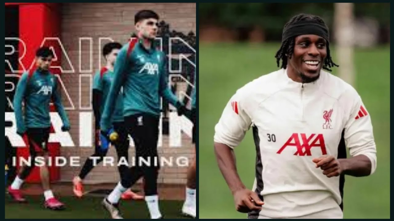 JEREMIE FRIMPONG SHOCK RETURN TO LIVERPOOL TRAINING AFTER INJURY DRAMA – HUGE BOOST FOR ARNE SLOT!
