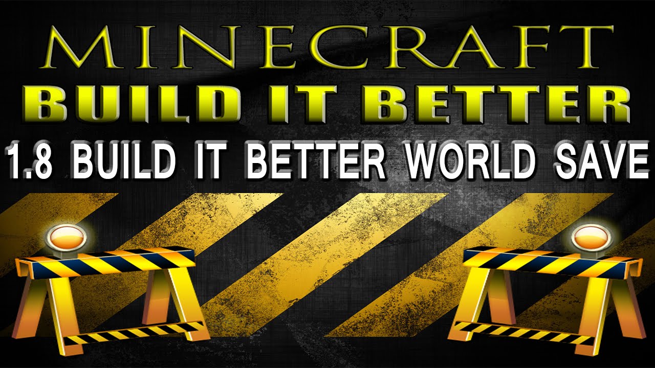Minecraft: Build it Better 1.8 World Save - YouTube