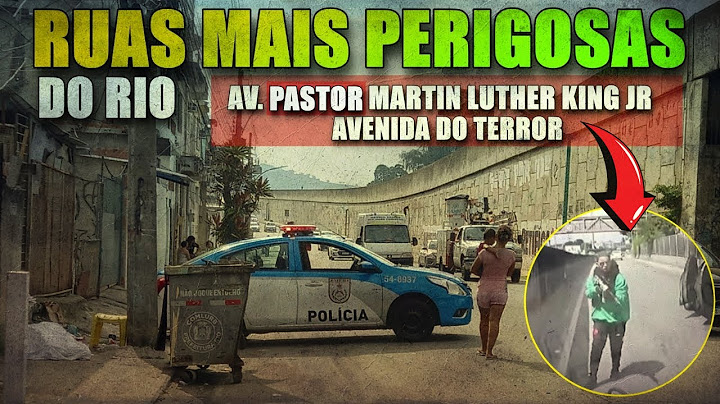 21 RUAS COM MAIS ASSALTOS NO RIO DE JANEIRO | Av. Pastor Martin Luther King Junior