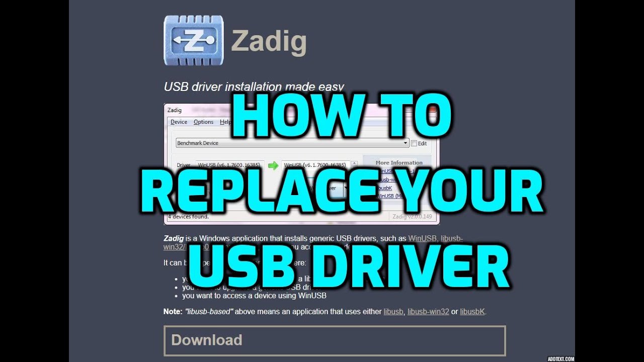  New  ZATIG-USB DRIVER- Replacer