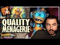 QUALITY OVER QUANTITY MENAGERIE! - Hearthstone Battlegrounds