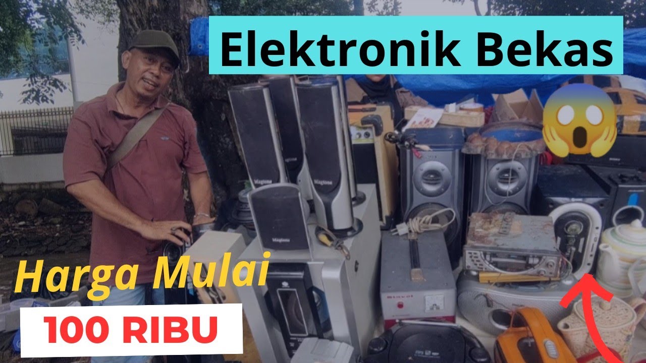 PASAR LOAK JATINEGARA MINGGU 1 MARET 2026 ‼️EDISI ELEKTRONIK BEKAS 