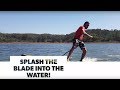 SUP FREESTYLE - TRICKS - BRACE TECHNIQUE - HOW to use PADDLE Not to FALL (Matrix Reflexes)