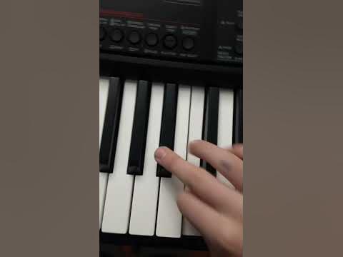 Just taught my self the Tuzelity shuffle on keyboard #shorts #piano # ...