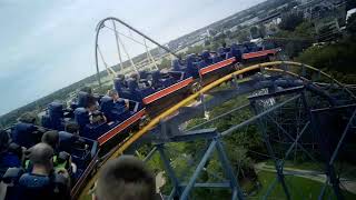 vortex back row pov, defunct arrow mega looper kings island