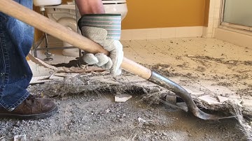 how To Remove Tile And Backer Board from The Floor Or Wall