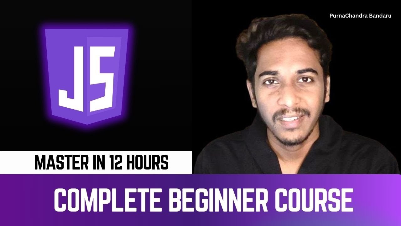 The Only Video You Will Need To Master JavaScript In 12 Hours ...