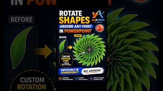 Rotate Shapes Around Any Point in PowerPoint 🤯