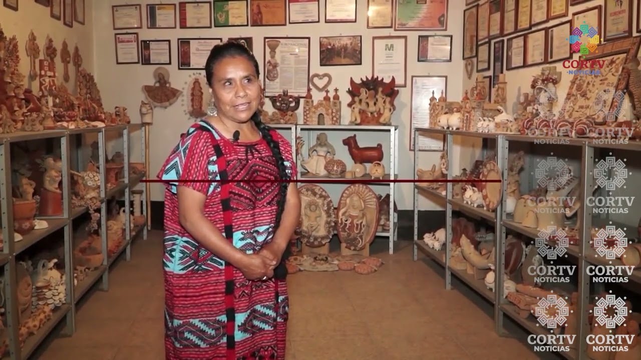 ¡Conoce a la Artesana Oaxaqueña que crea arte con barro en Atzompa! | Enedina Vásquez Cruz.
