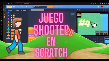 como hacer un juego shooter 2d en scratch parte 4