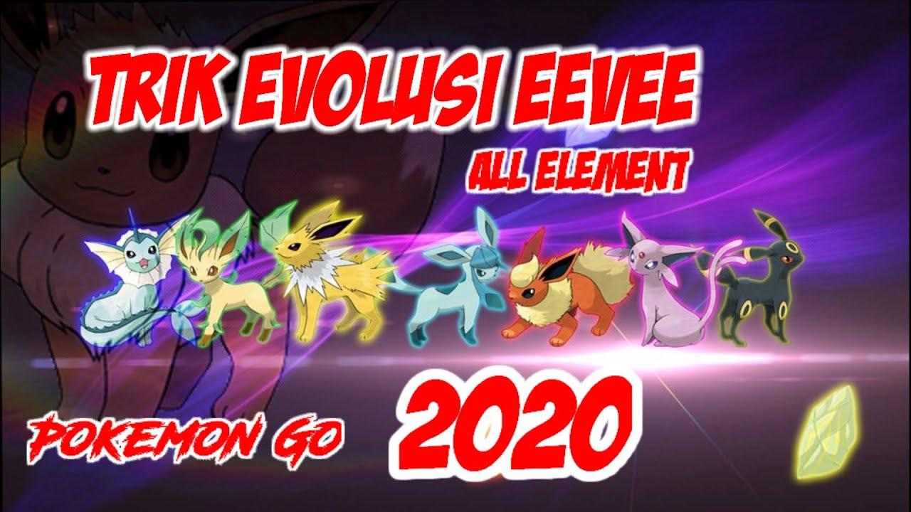 CARA EVOLUSI EEVEE POKEMON GO 2020 YouTube