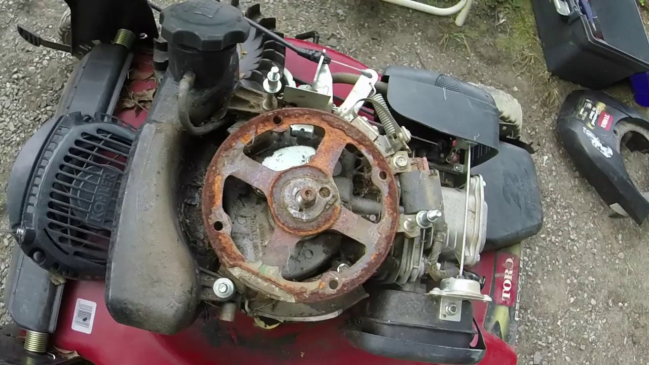 Easy fix on a Toro selfpropel with a Kohler YouTube