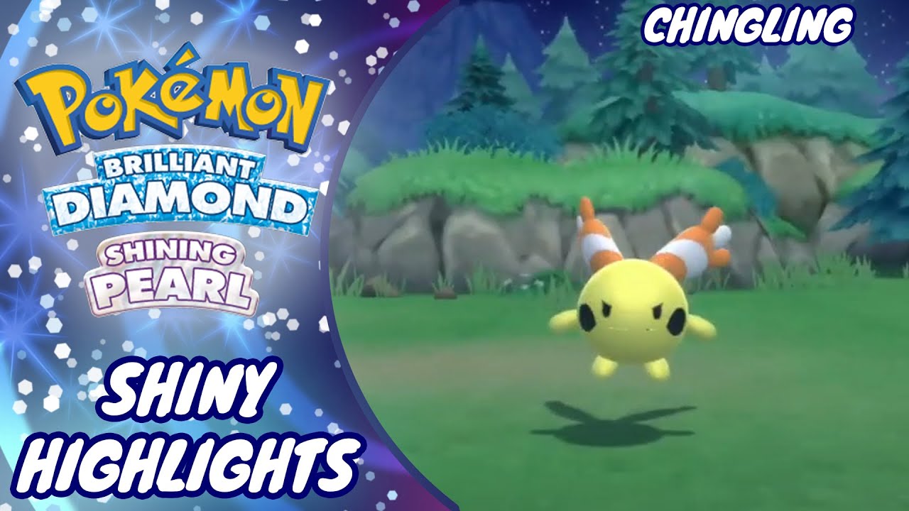 SHINY CHINGLING REACTION! - Pokemon Brilliant Diamond and Shining Pearl 