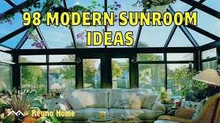 98 Modern Sunroom Ideas Small Sunroom Design Ideas Sunroom Decorating