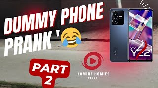 part 2 dummy phone prank #vlog #vlogger #funny