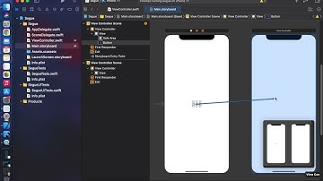 Xcode一番簡単な画面遷移