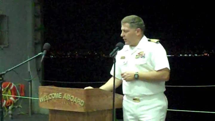 Captain Robert Kopas Speech at USS Makin Island Re...